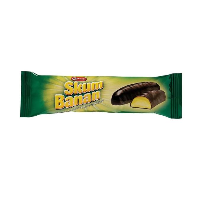 Chocolate-Coated Foam Banana Bar