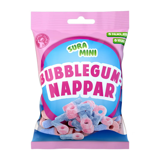 Sour Mini Bubblegum Nibbles