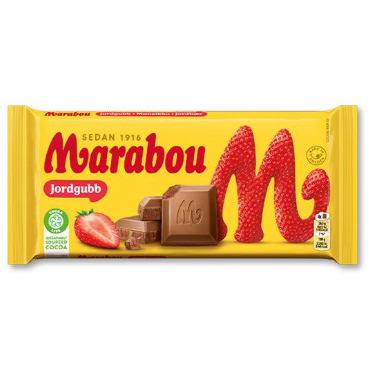 Marabou Strawberry 185g