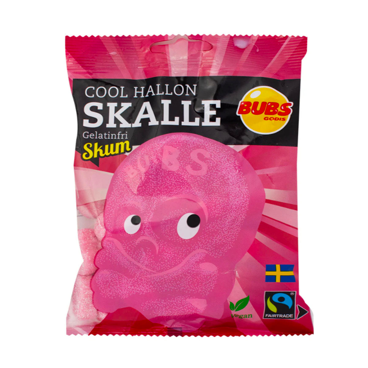 BUBS Raspberry Skulls Mini