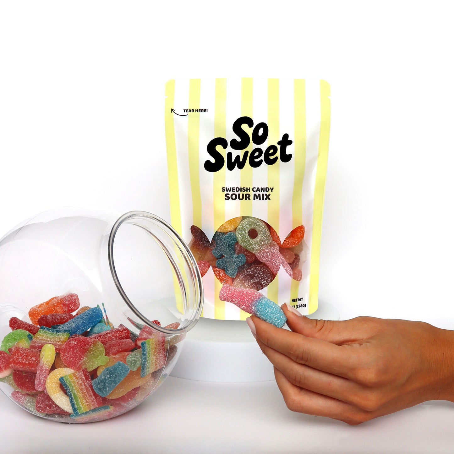 Swedish Candy 1/2lb Sour Mix