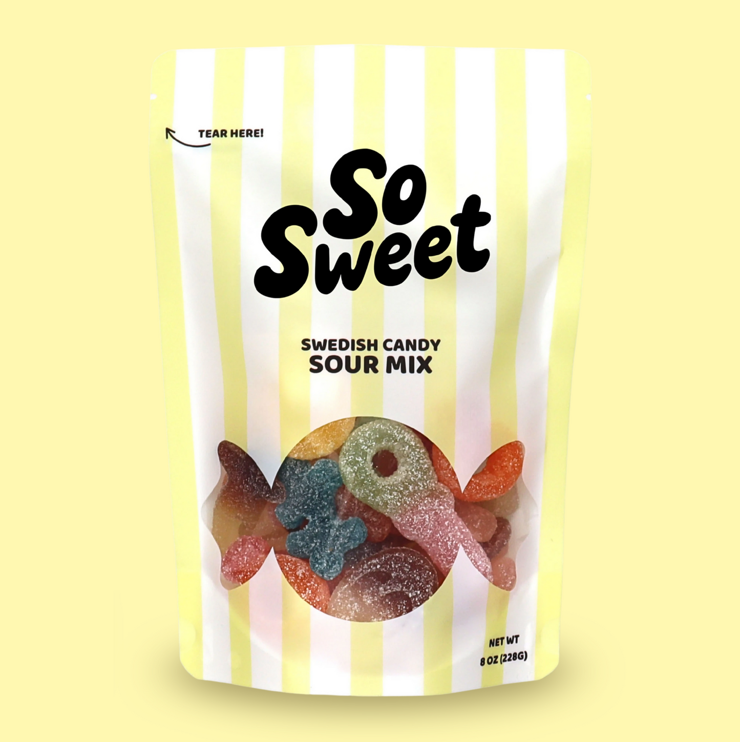 Swedish Candy 1/2lb Sour Mix