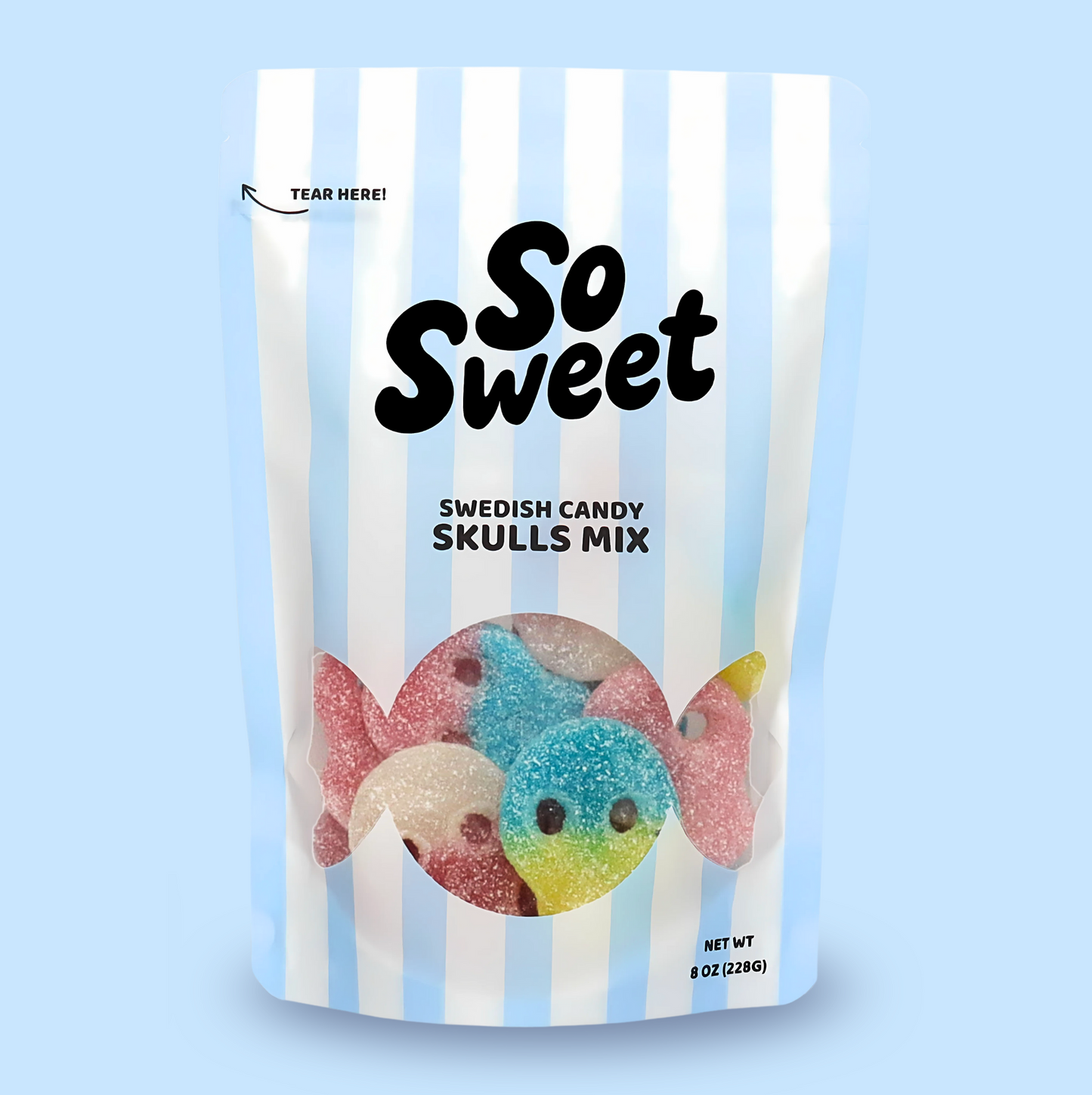 Swedish Candy Skulls Mix