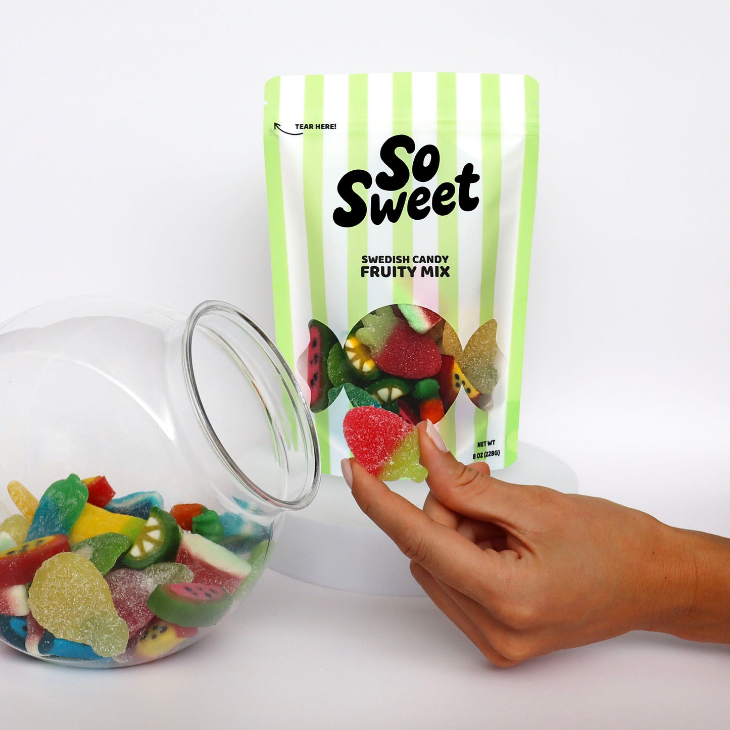 Swedish Candy 1/2lb Fruity Mix