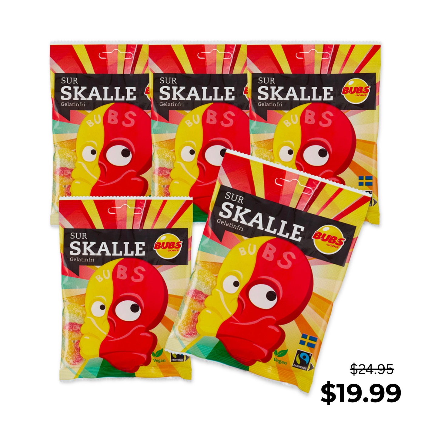 BUBS Sour Skulls Mini