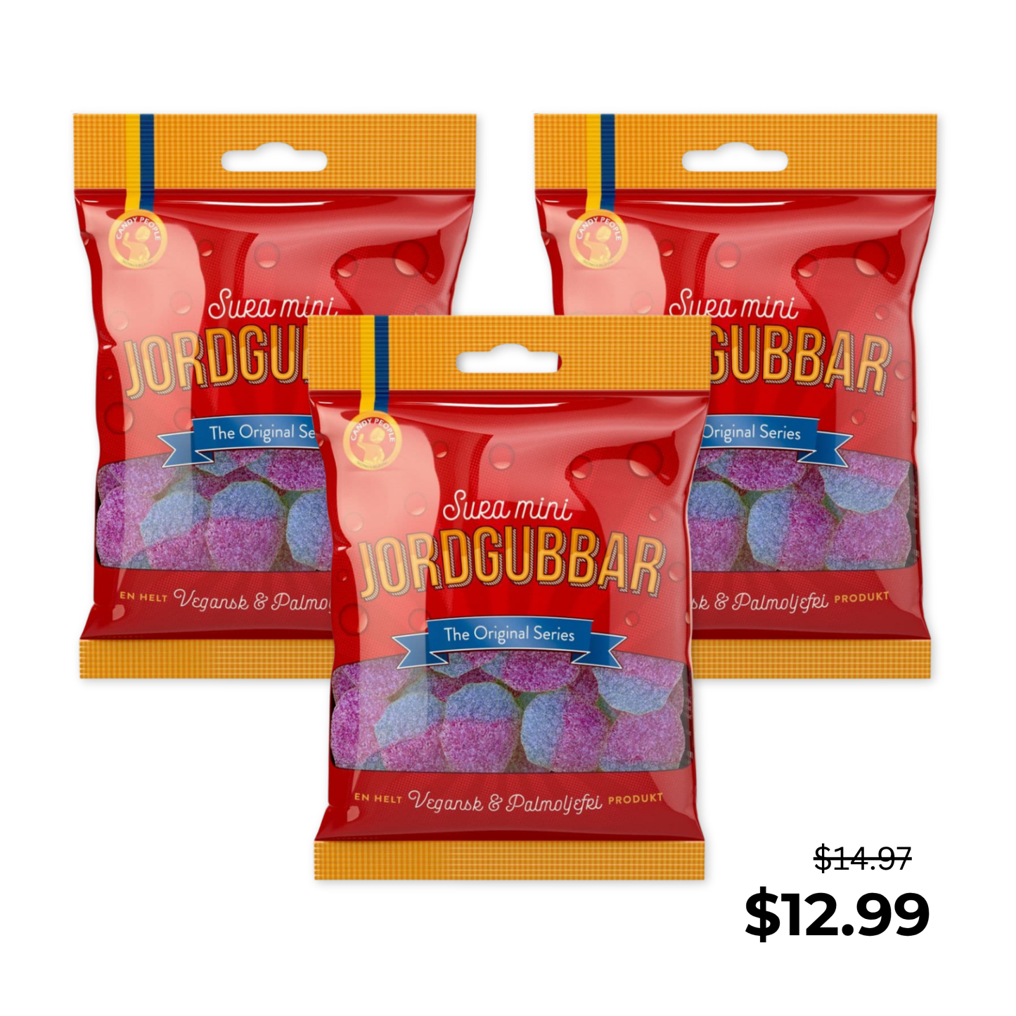 Sour Mini Strawberries