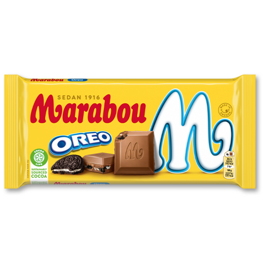 Marabou Milk Chocolate With Oreo 185g