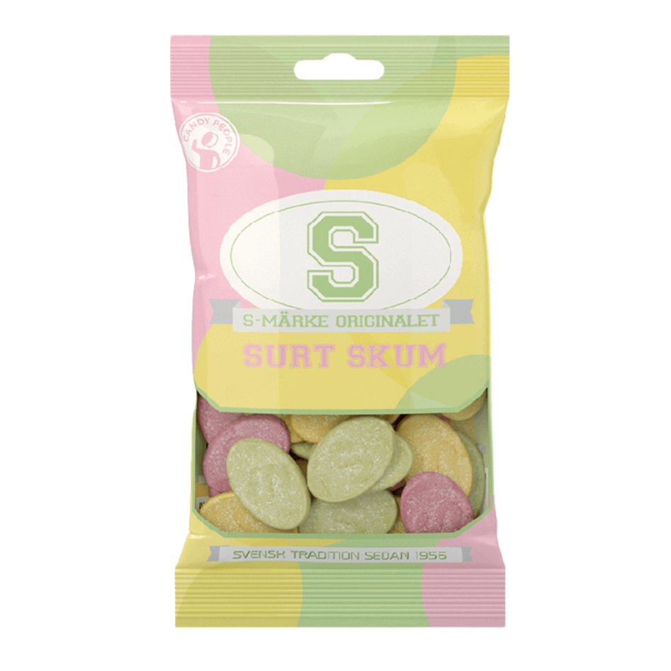 Sour Foam "S" Ovals