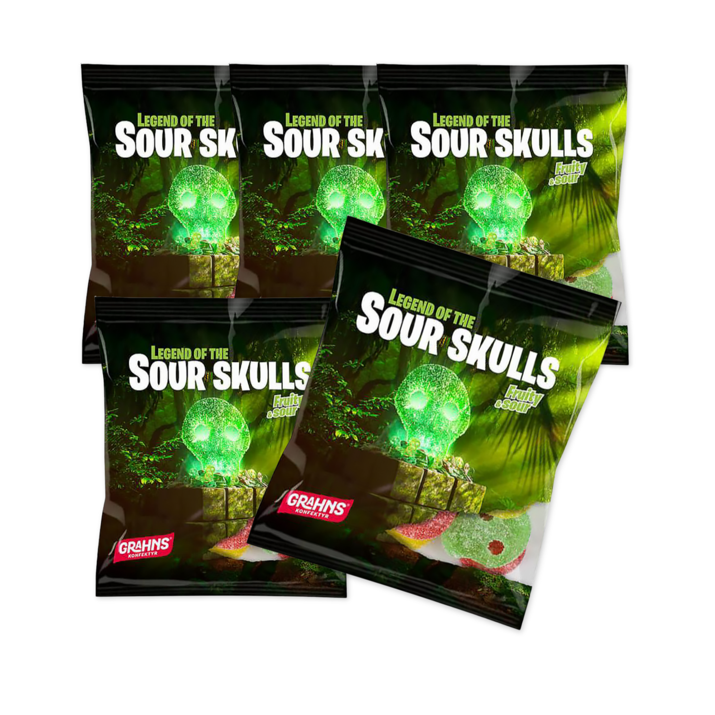 Sour Skulls Fruity & Sour