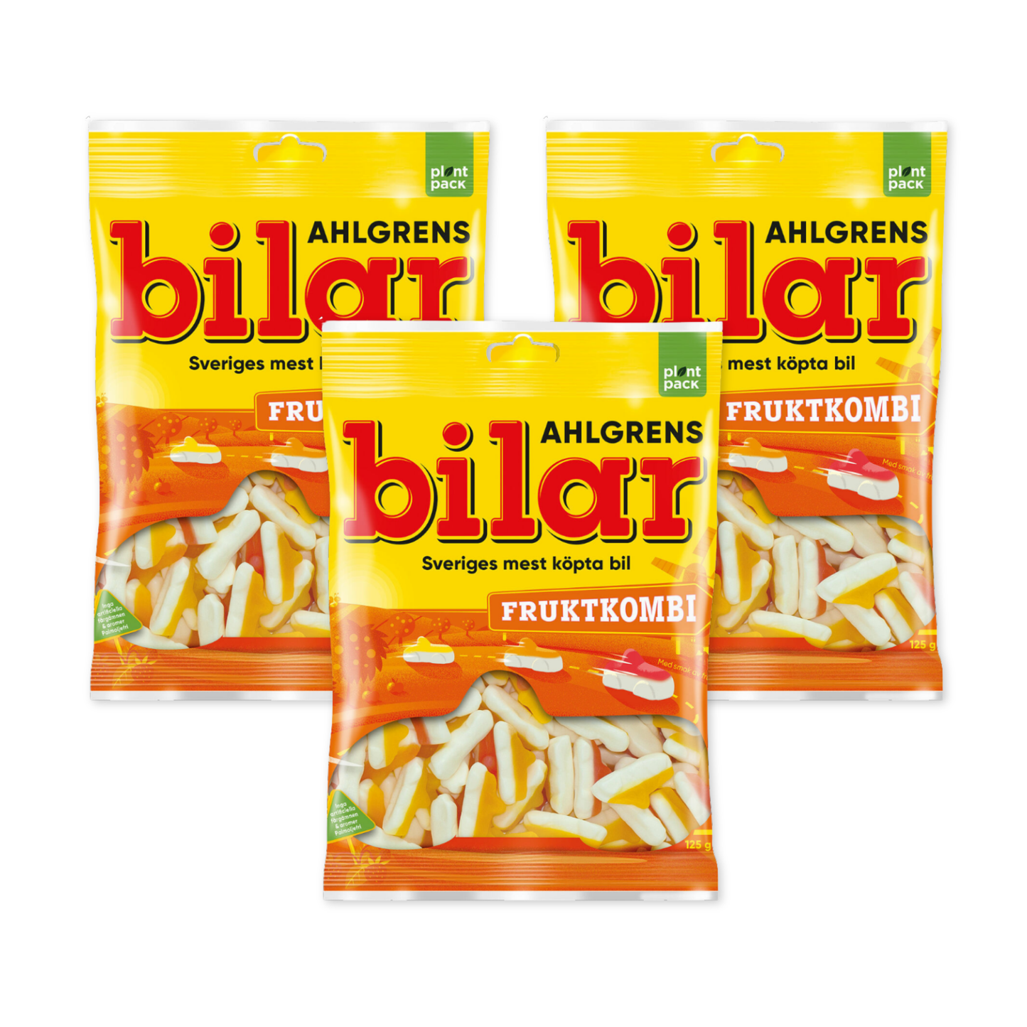 Ahlgrens Fruity Foam Cars