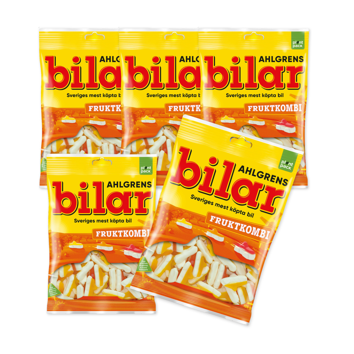 Ahlgrens Fruity Foam Cars