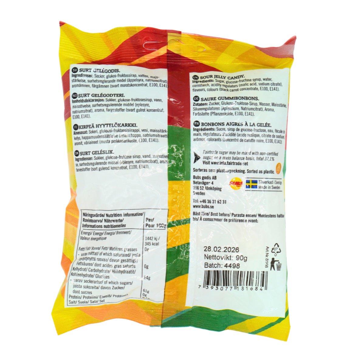 BUBS Sour Skulls Mini