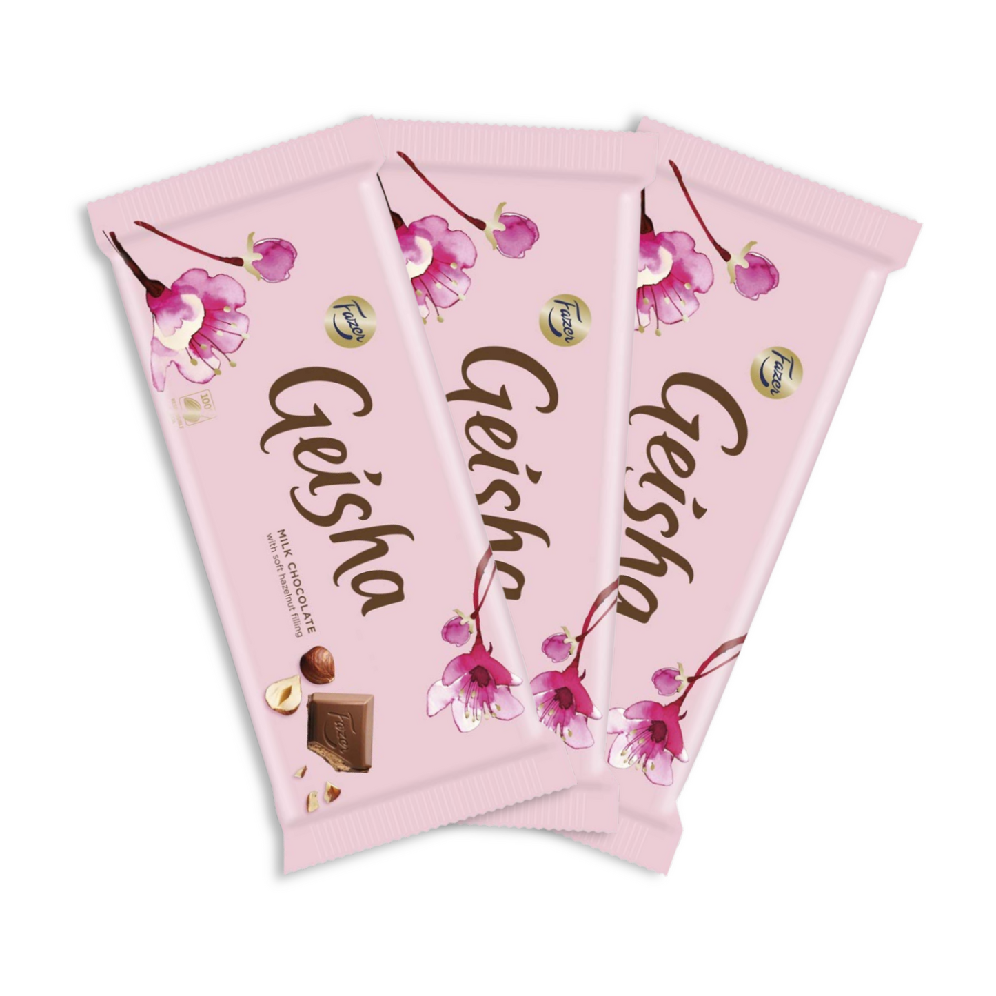 Geisha Chocolate - 3 Bars
