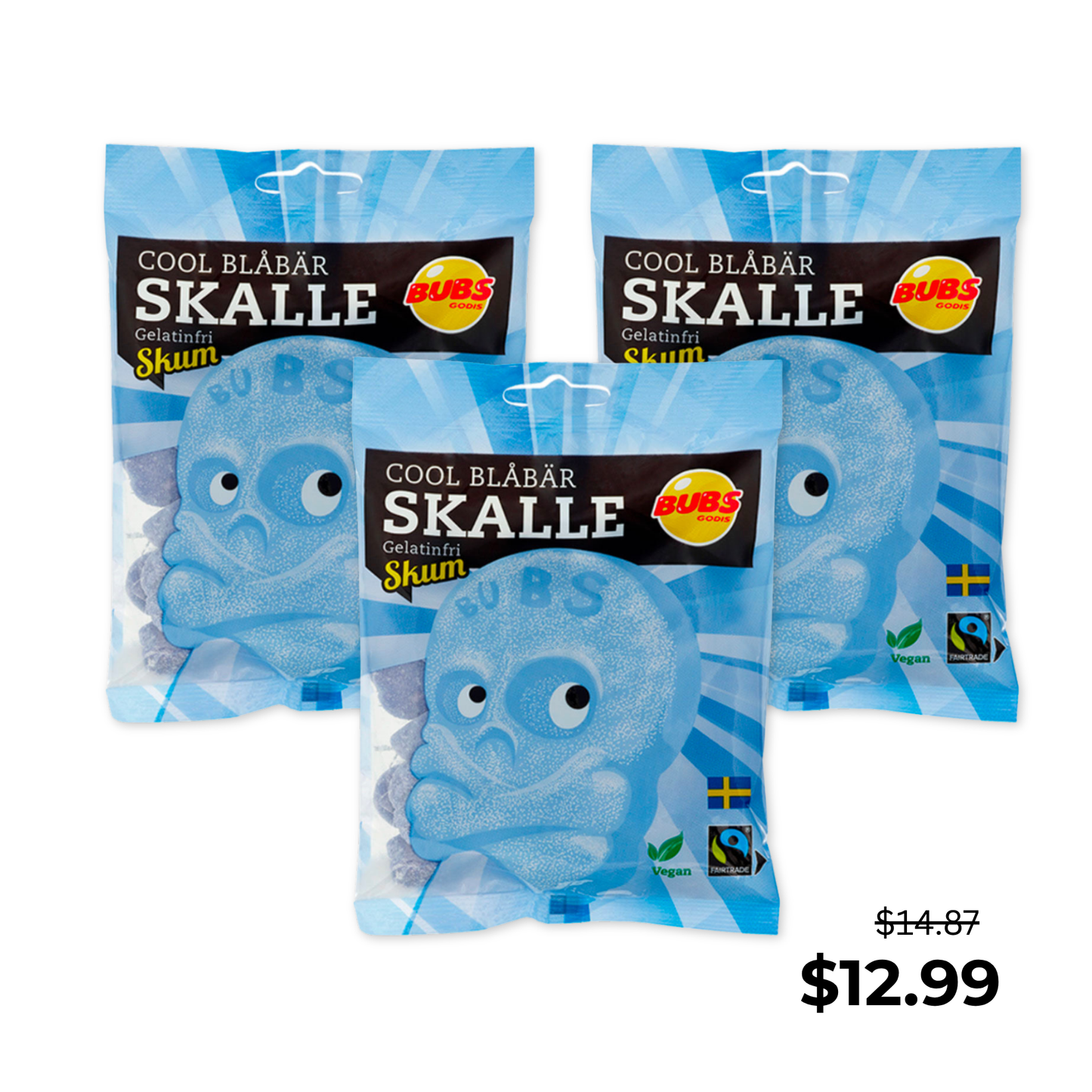 BUBS Blueberry Skulls Mini