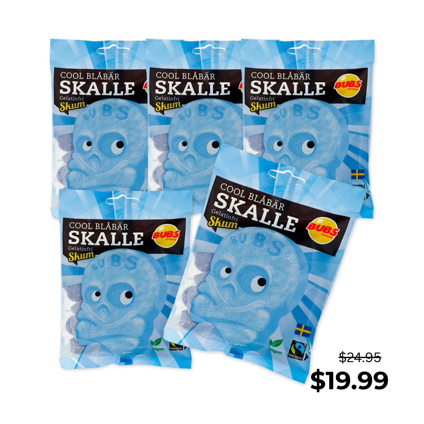 BUBS Blueberry Skulls Mini