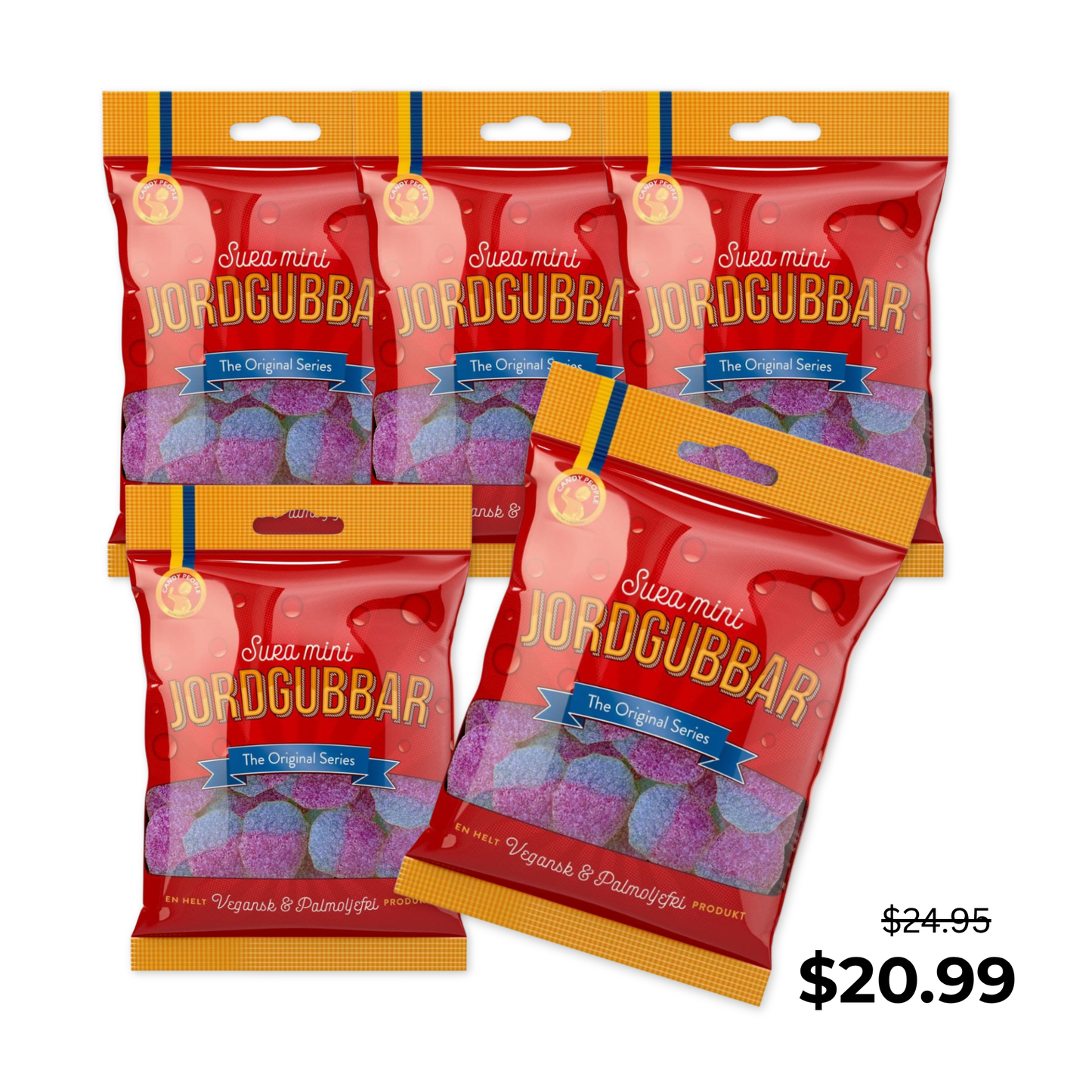 Sour Mini Strawberries