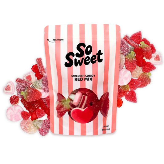 Swedish Candy 1/2lb Red Mix