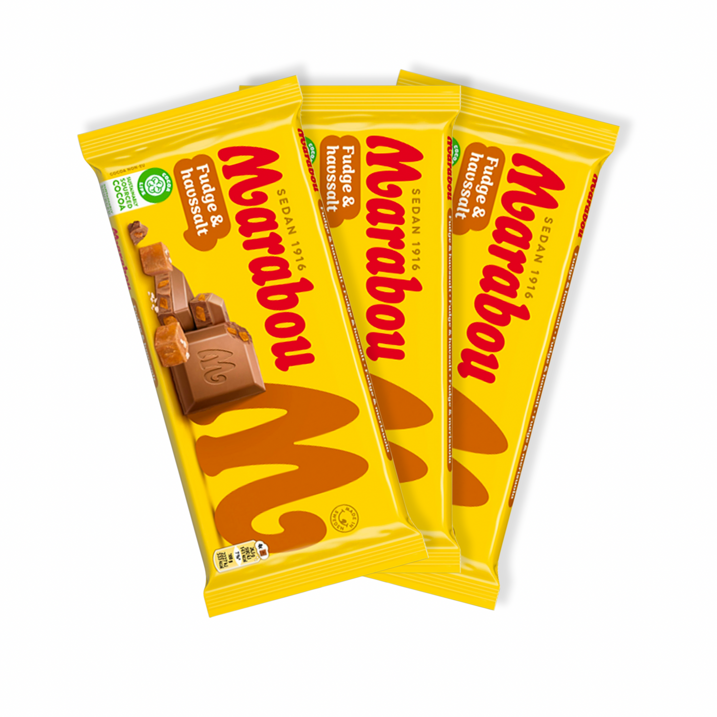 Marabou Fudge & Sea Salt 185g