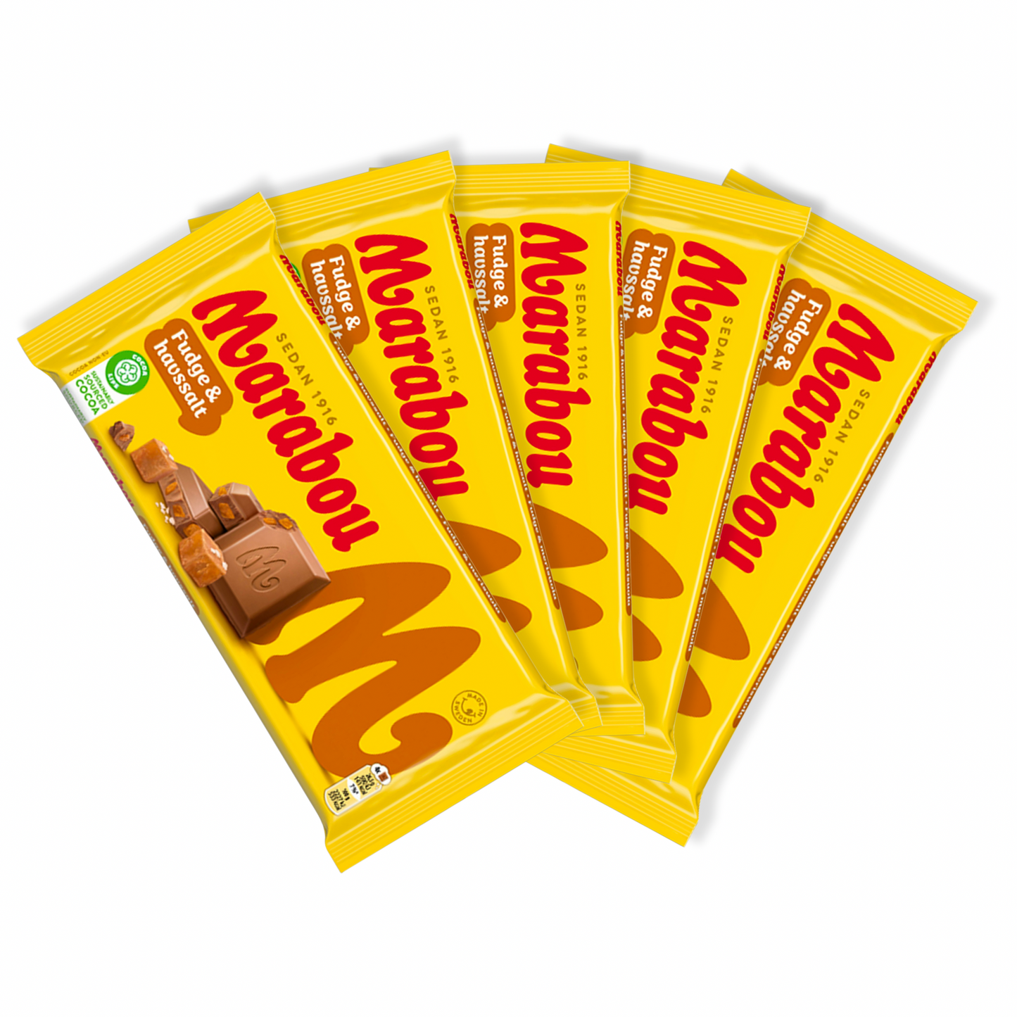 Marabou Fudge & Sea Salt 185g