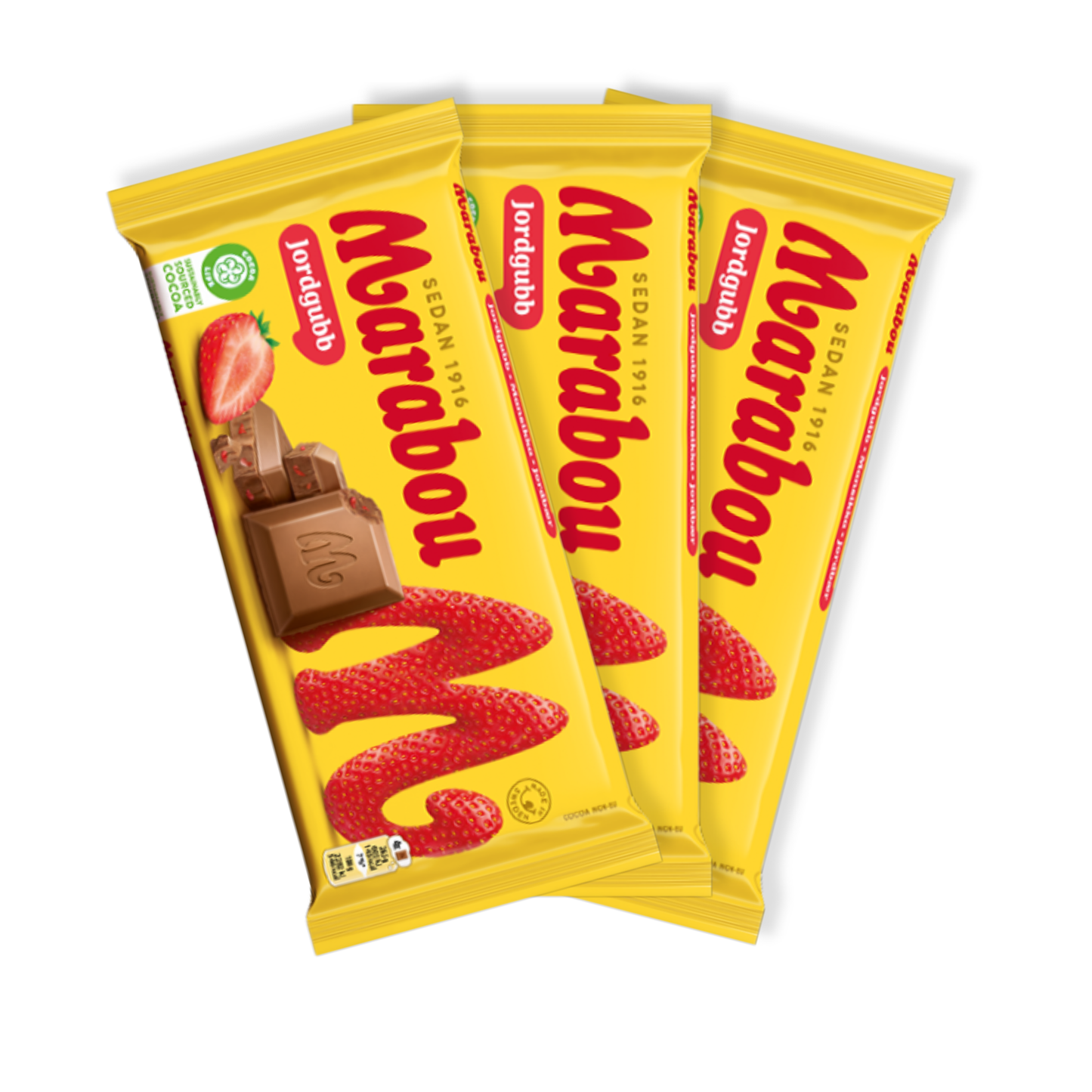 Marabou Strawberry 185g