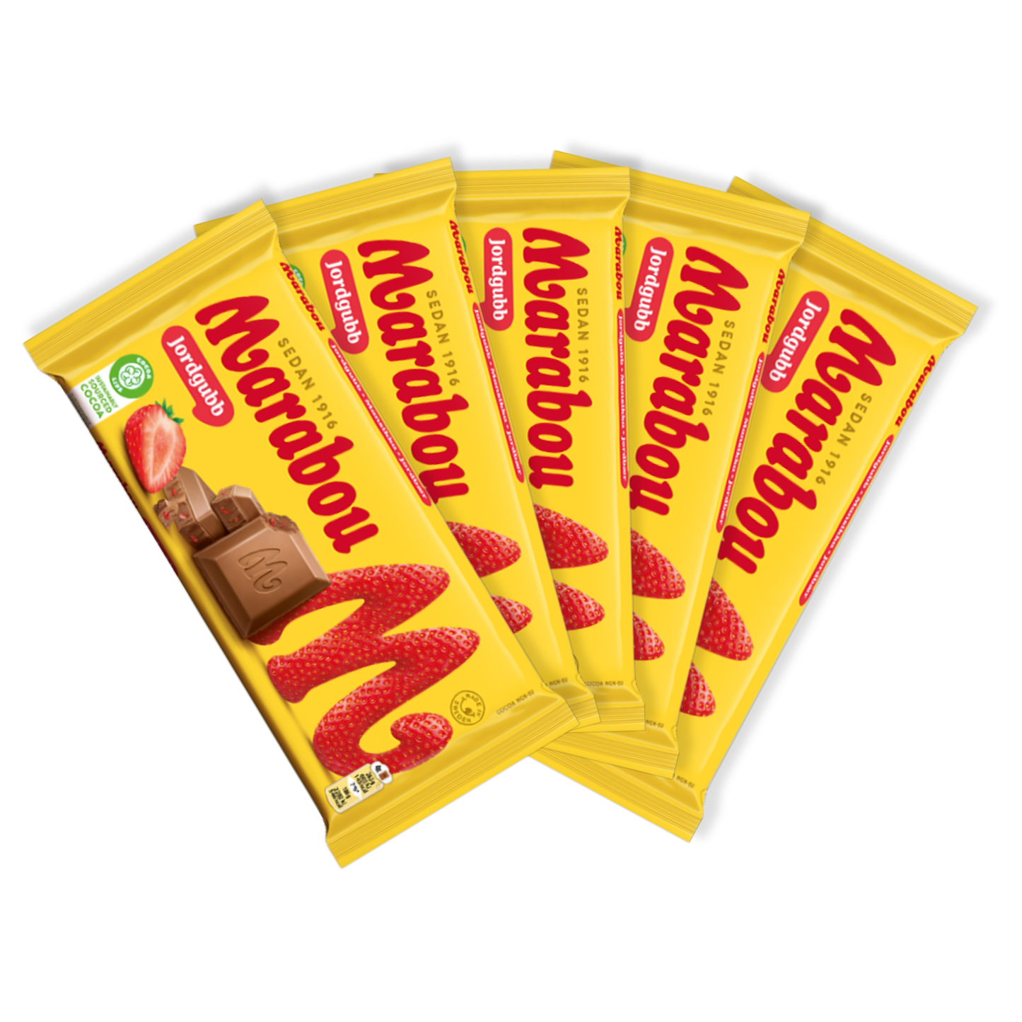 Marabou Strawberry 185g