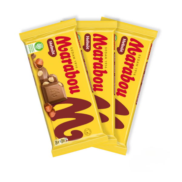 Marabou Whole-nut Bar 200g