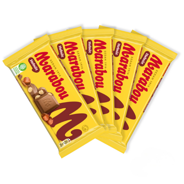 Marabou Whole-nut Bar 200g