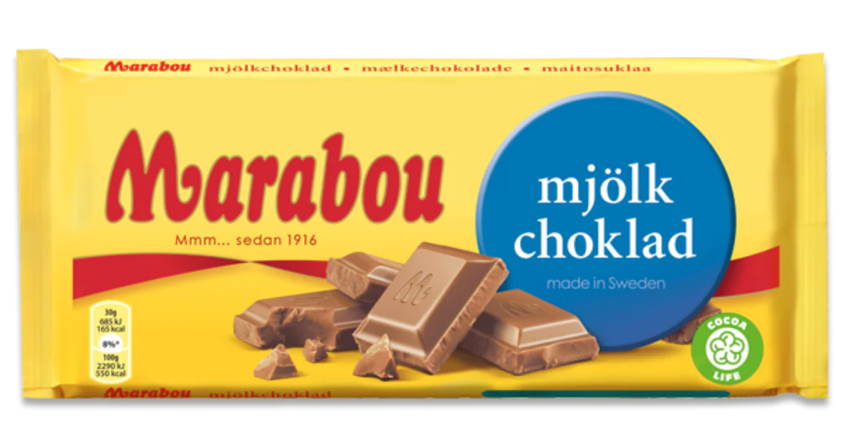 MARABOU MJÖLKCHOKLAD 100G