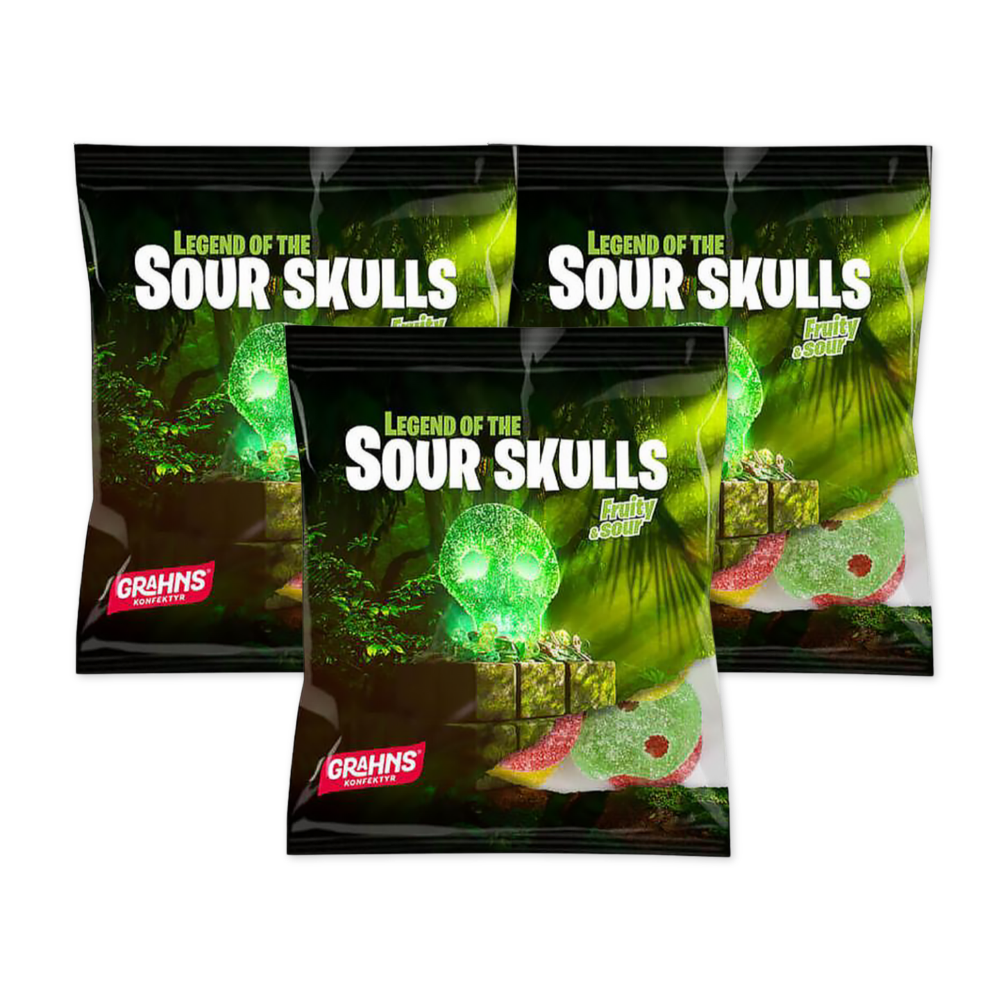 Sour Skulls Fruity & Sour