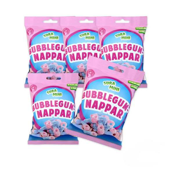 Sour Mini Bubblegum Nibbles